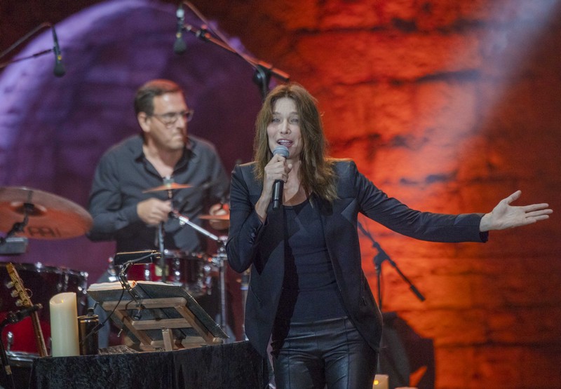 Carla Bruni at Beiteddine Festival